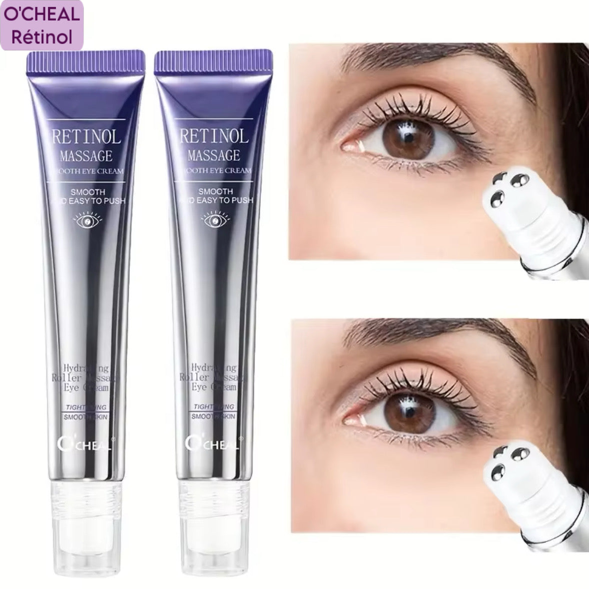 O'CHEAL – Essence Liftante au Rétinol à 3 Rouleaux